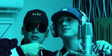 BZRP Music Sessions #23: Bizarrap y Paulo Londra. (Captura Youtube)