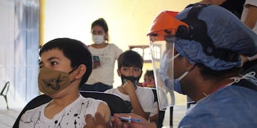 Vacunación en Catamarca.