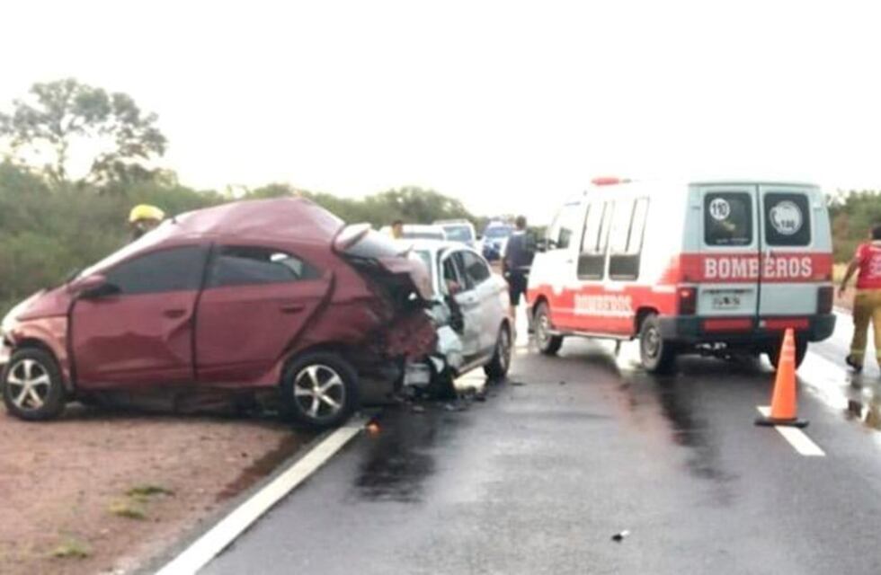 Murieron tres personas por un siniestro vial en Quilino