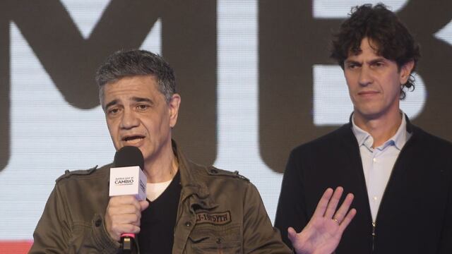 Jorge Macri y Martín Lousteau