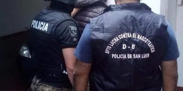 Detuvieron a dos personas en San Luis que transportaban drogas equivalentes a $25.000.000