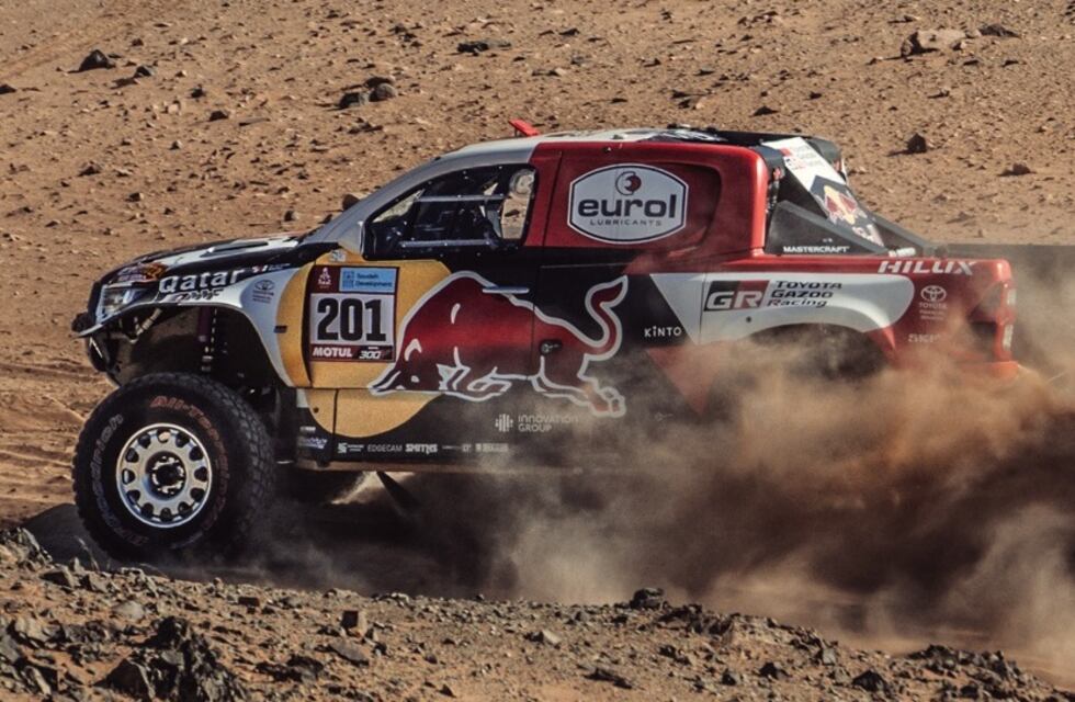 Dakar 2022: Al-Attiyah se impuso con Toyota en la Etapa 4 y se afirma en la punta