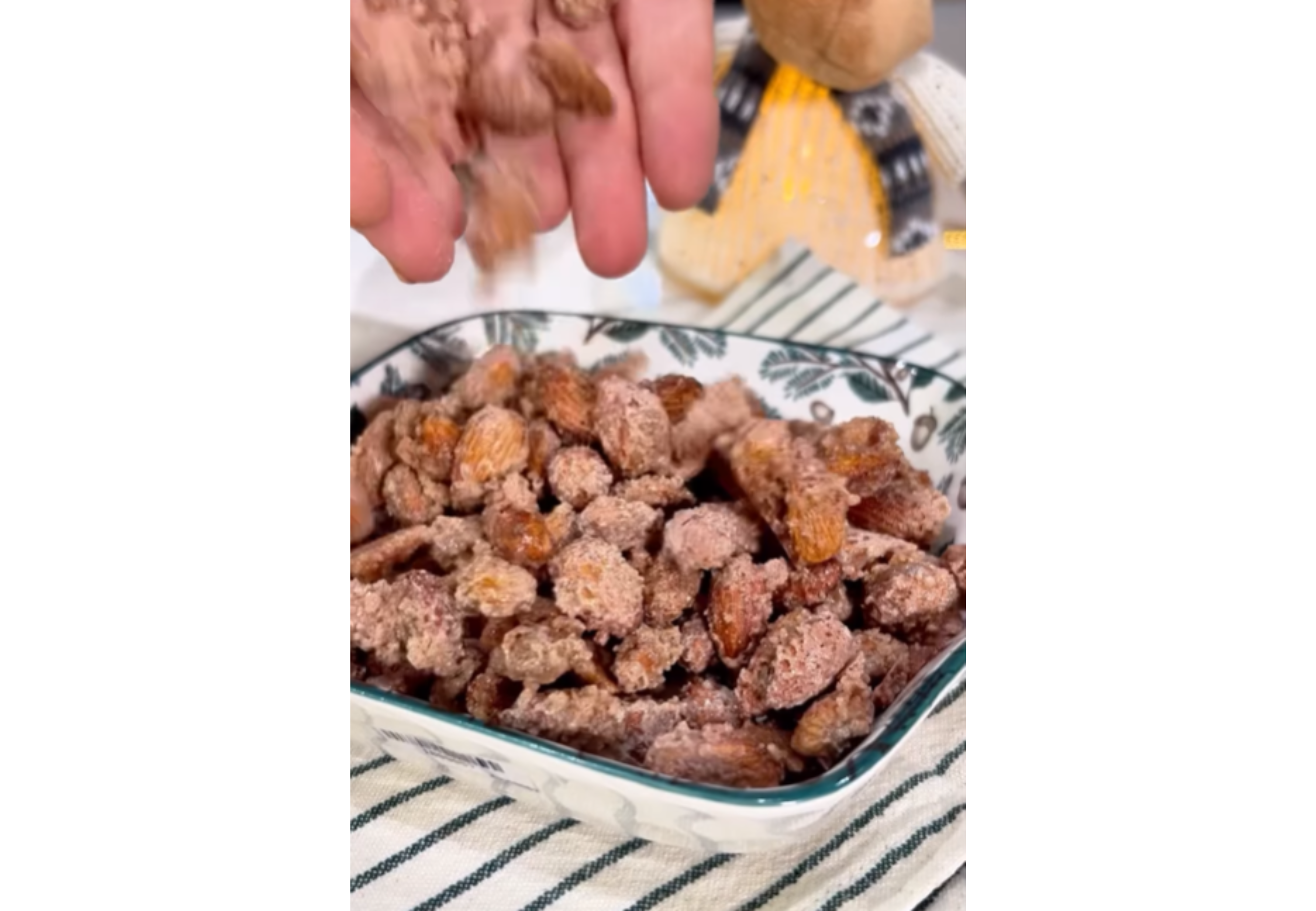 Así queda la garrapiñada.