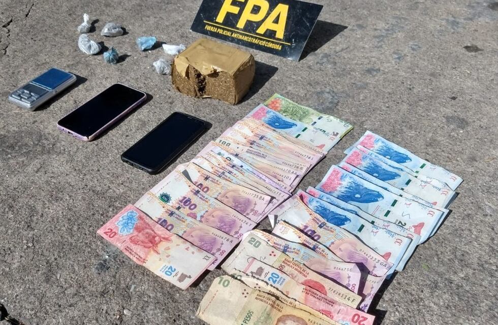 Carlos Paz: se trasladaba con su hija y medio kilo de marihuana