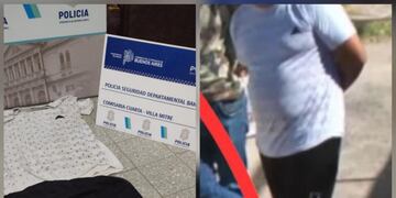 Allanaron la vivenda de José Francisco Santos, señalado como responsable de haber arrojado la bengala.