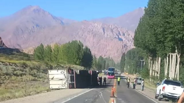 Accidente en Ruta 7.