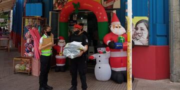 Decomisaron pirotécnicos (prensa Municipalidad de Rafaela)