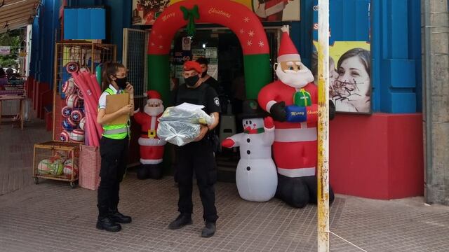 Decomisaron pirotécnicos  (prensa Municipalidad de Rafaela)