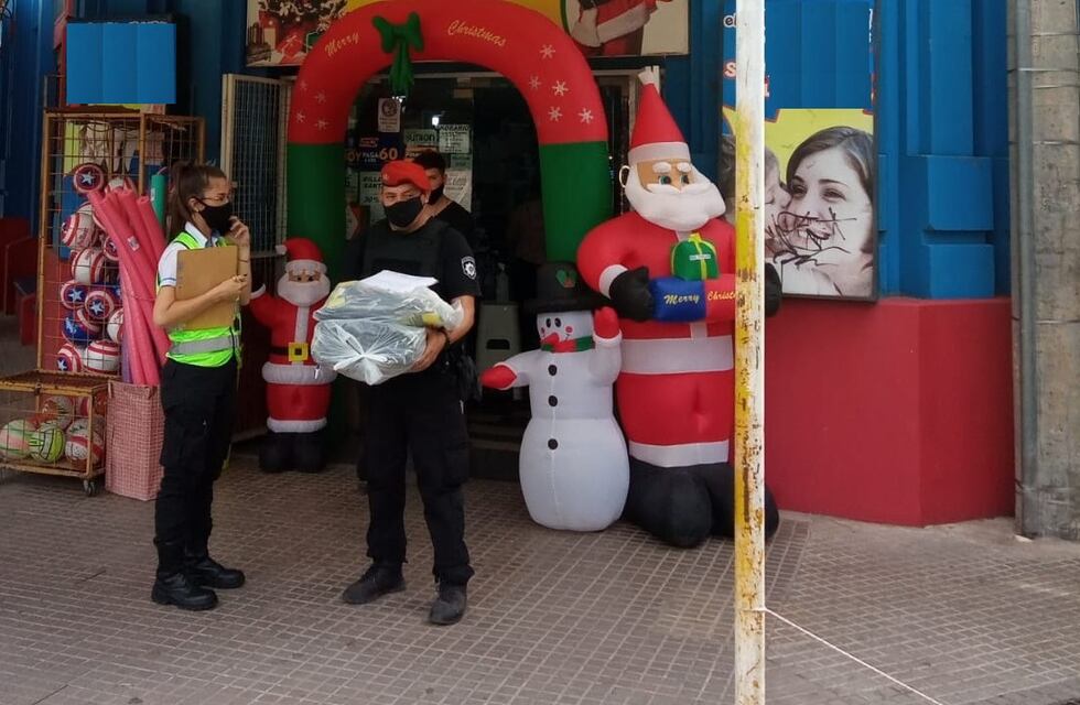 Decomisaron 103 globos pirotécnicos