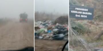 Denuncian que funciona un basural a cielo abierto en el ex Aeroclub
