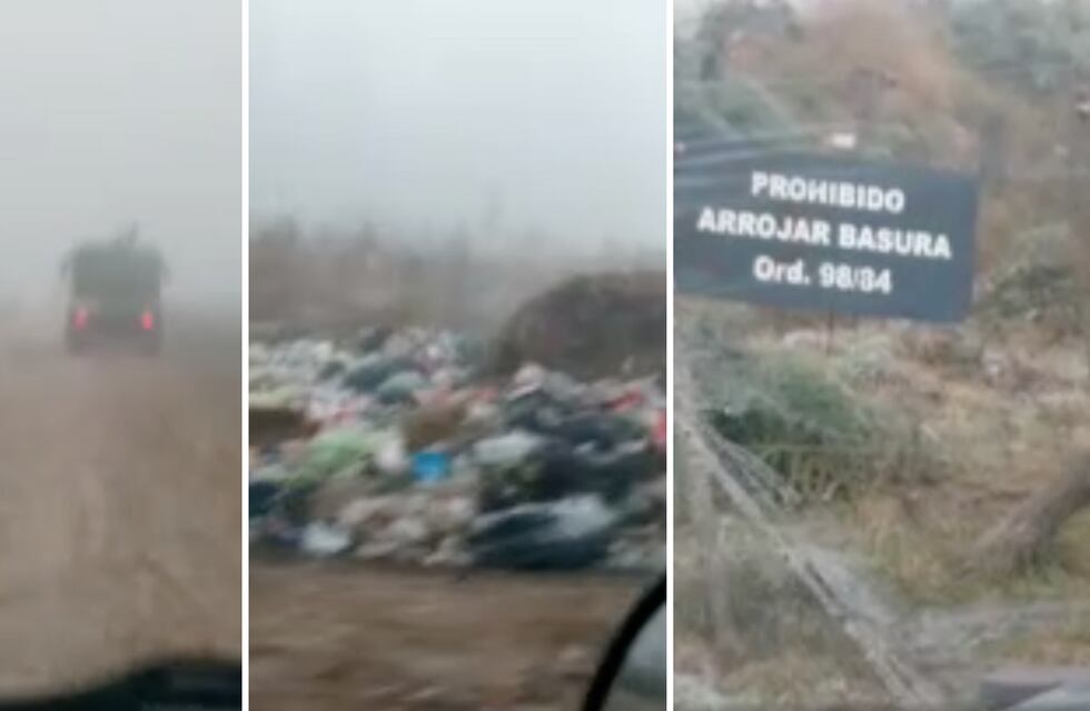 Denuncian que hay un basural a cielo abierto en el predio del ex Aeroclub de Azul