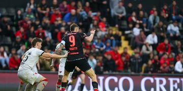 Belgrano, de espaldas al gol como visitante. Pablo Vegetti fue el último que anotó en esa condición, ante Gimnasia en La Plata.