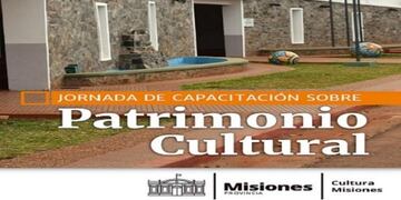 Habrá una capacitación sobre Patrimonio Cultural en la localidad de Campo Grande.