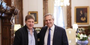 El gobernador Melella mantuvo una nueva reunión de trabajo con el presidente Alberto Fernández