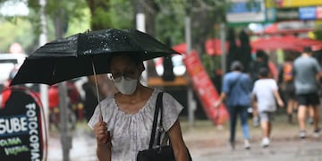 Para este miércoles se esperan tormentas y lluvias en toda la provincia. 
Foto: José Gutierrez / Los Andes
