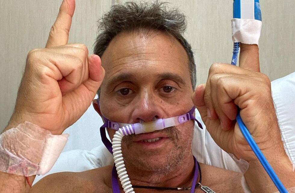 Sergio Lapegüe relató la pesadilla que vive por el coronavirus: “Estoy peleando hasta el final”