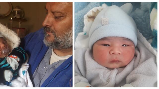 Por pedido de su abuelo, Nahim Ángel lleva el nombre del "Fideo" Di María, quien anotó el gol de la victoria argentina.