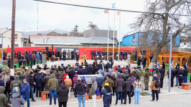 Acto por el 51° aniversario de Tolhuin
