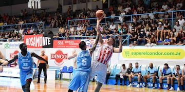 Gastón Whelan, uno de los destacados de Instituto en el opaco partido contra Oberá en Misiones. (La Liga)