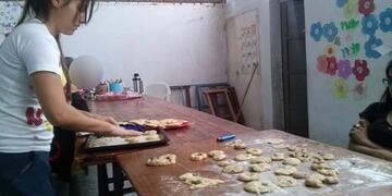 Desde el merendero nudo a nudo reclamaron por el Playon Deportivo de Barrio Laura