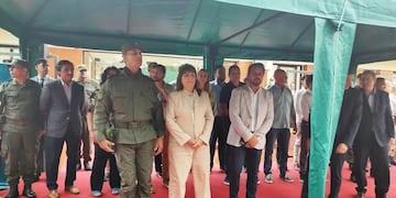 Patricia Bullrich dejó inaugurado el Centro de Análisis de Inteligencia de Gendarmería Nacional en Puerto Iguazú.