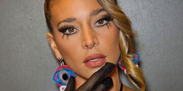 Sol Pérez encendió el verano con un outfit con transparencias total black que dejó sin palabras a sus fans