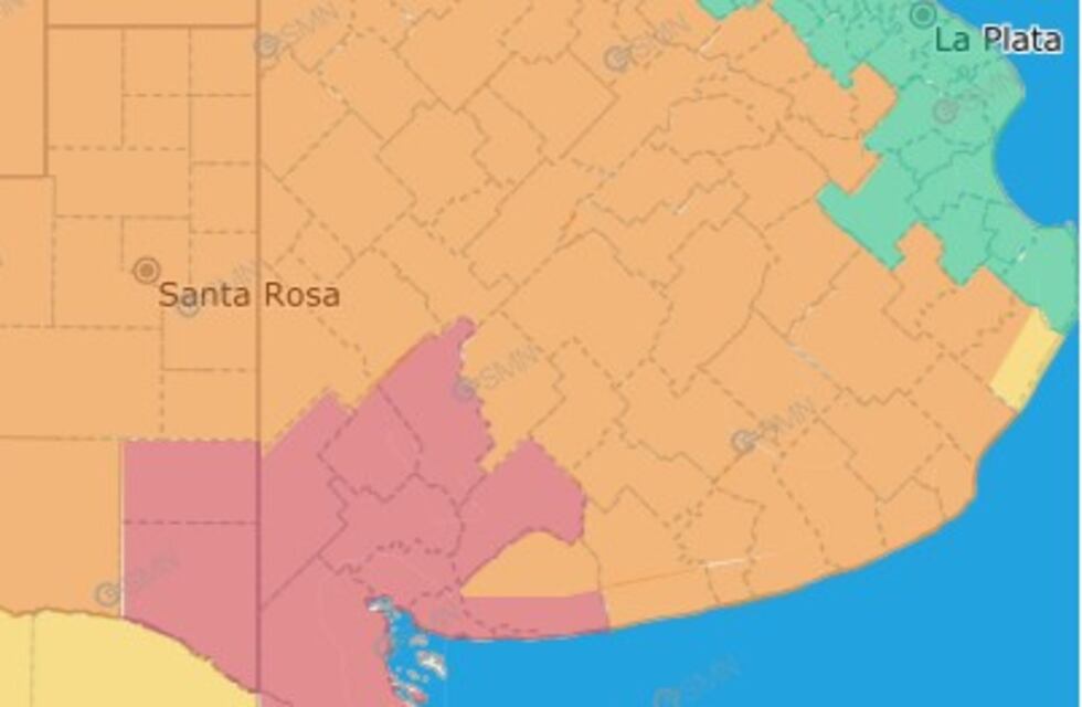 Tres Arroyos: Alerta Naranja por tormentas