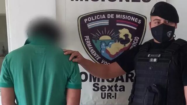 El hombre de 39 años quedó grabado en cámaras de seguridad cometiendo el robo.
