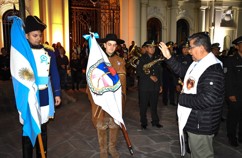 Emocionante evocación patriótica del Instituto Belgraniano de Jujuy