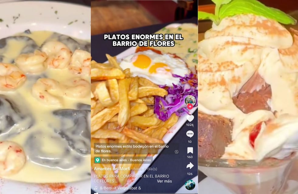 Fue a un clásico bodegón en Flores y comió platos XL: cuánto gastó