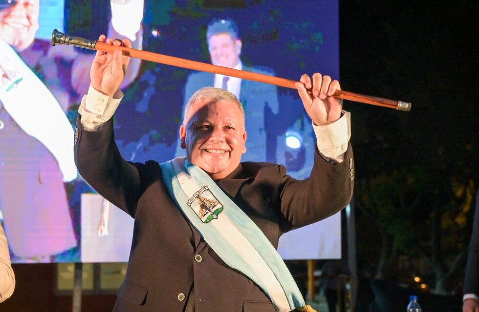 El intendente Gustavo Benedetti asumió por cuarta vez al frente del Municipio de Arroyito