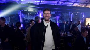 Siempre con la de Talleres puesta. Eial Strahman festejó el título desde Miami.