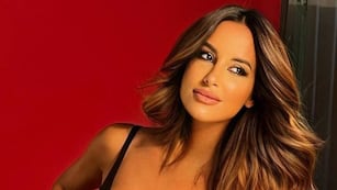 Lourdes Sánchez en el Bailando 2023.