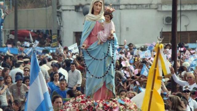 Imagen de la Virgen del Rosario de San Nicolás