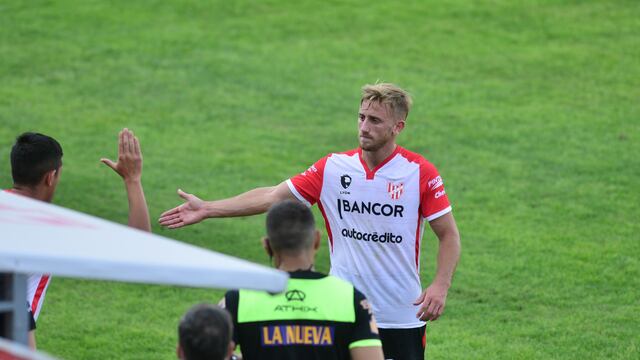 Joaquín Mateo jugó en 2021 y en 2022 en Instituto y se cambió de barrio para ponerse la camiseta de Racing de Nueva Italia. (José Gabriel Hernández / La Voz).