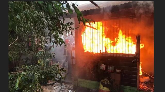 El fuego sólo dejó daños materiales, sin heridos. Actualmente se investigan las causas de lo que provocó el incendio