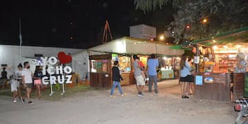 Fue instalado en el ingreso a la concurrida Feria Municipal de Artesanos en Icho Cruz.