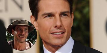Harrison Ford y Tom Cruise.