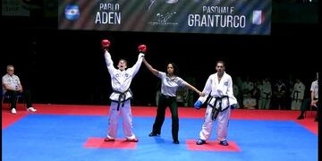 Pablo Adén, el joven de 19 años que se consagró campeón mundial de Taekwondo.