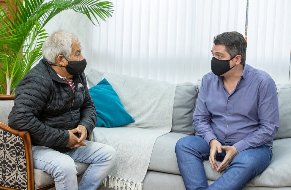 El intendente Martín Perez se reunió con el Secretario General de UOCRA, Julio Ramírez