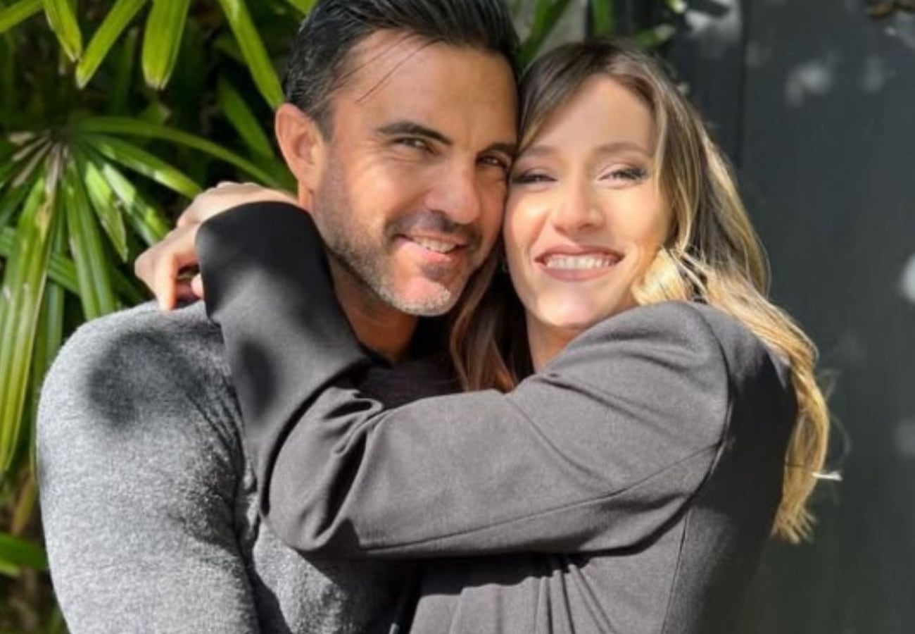 Mica Viciconte y Fabián Cubero