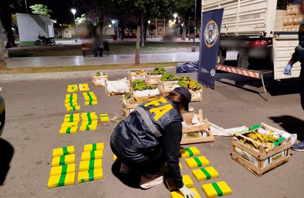 Salió en su camión desde Perico llevando papayas, bananas y un millón de dólares en cocaína