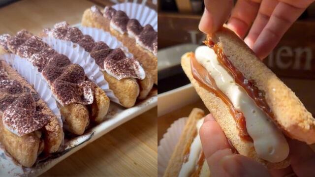 Cómo hacer “panchitos dulces de tiramisú”: la original receta de un postre fácil y con pocos ingredientes