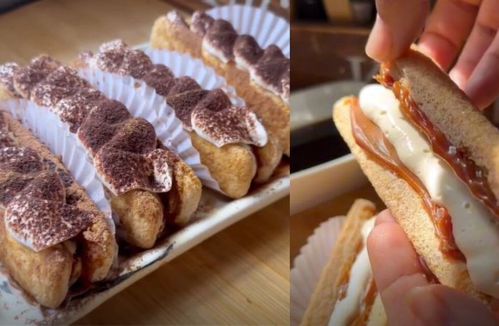 Cómo hacer “panchitos dulces de tiramisú”: la original receta de un postre fácil y con pocos ingredientes