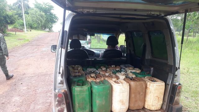 Montecarlo: secuestran combustible trasladado de manera irregular.