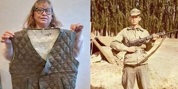 Un veterano de Malvinas se reencontró con la enfermera que lo cuidó en Comodoro.