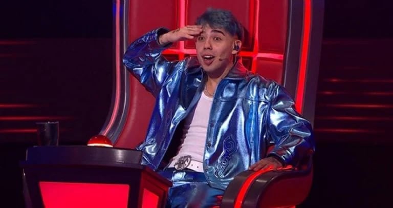 El tenso momento de Luck Ra con Alejandro Lerner en La Voz Argentina