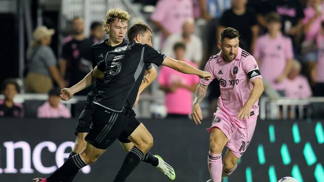 Messi jugó de titular pero su equipo no pudo con Nashville esta vez.