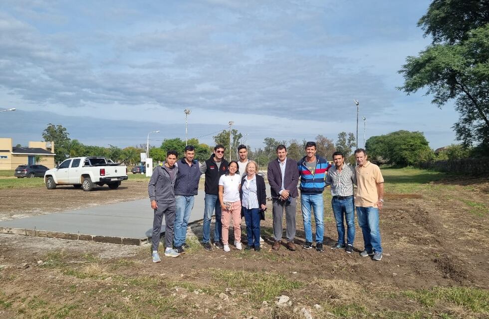 Avanza la primera cancha de básquet 3x3 en la costanera de Concordia