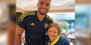 María Valenzuela, la abuela cipoleña que cumplió su sueño de conocer a Sergio Romero, el arquero de Boca.